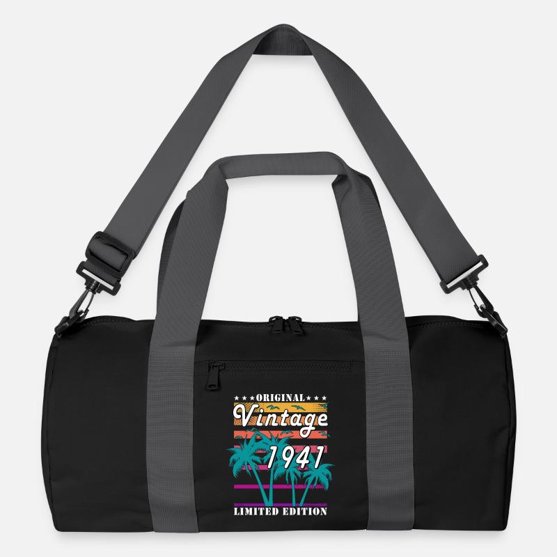 Born in 1941 Recycled Duffel Bag