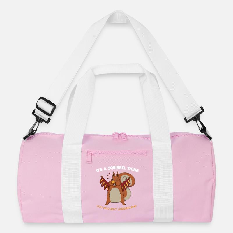 Flügel-Eichhörnchen Spruch Recycelte Duffel Bag