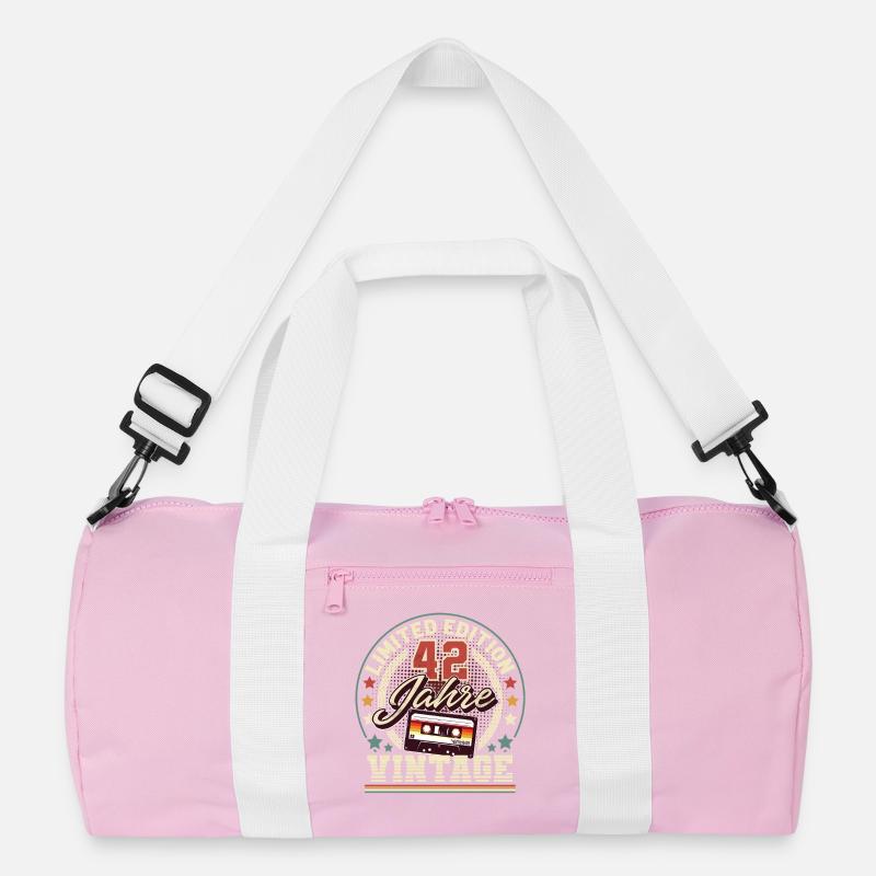 Cassette vintage pour le 42e anniversaire Sac de sport recyclé