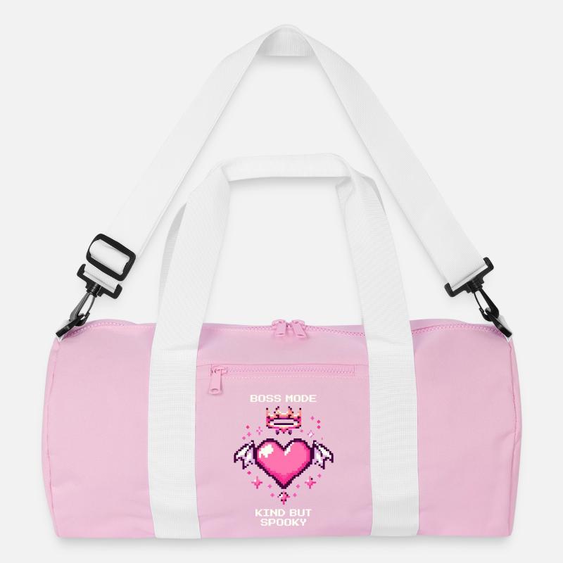 Sanft & Spooky | Soft Goth Recycelte Duffel Bag