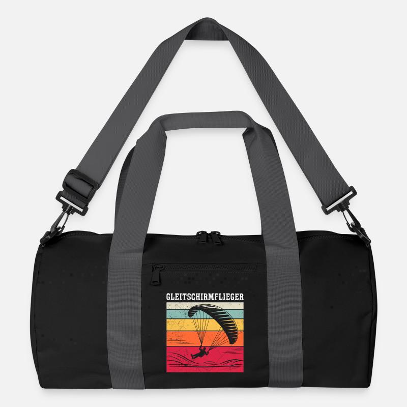 Paraglider GLEITSCHIRMFLIEGER LUSTIG Recycelte Duffel Bag