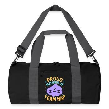 Anesthesiologist Sedation ́s Rush Anesthesia - Recycled Duffel Bag - black/graphite grey - Front