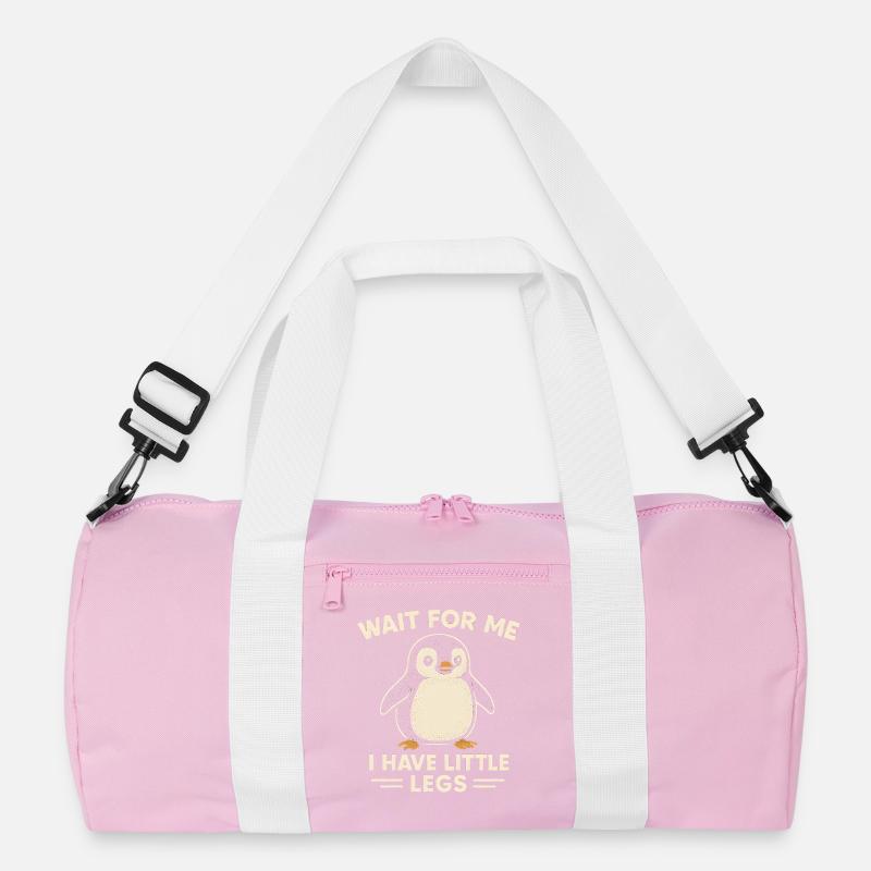 Pinguin Spruch Humor Meme Lustig Geschenkidee Recycelte Duffel Bag