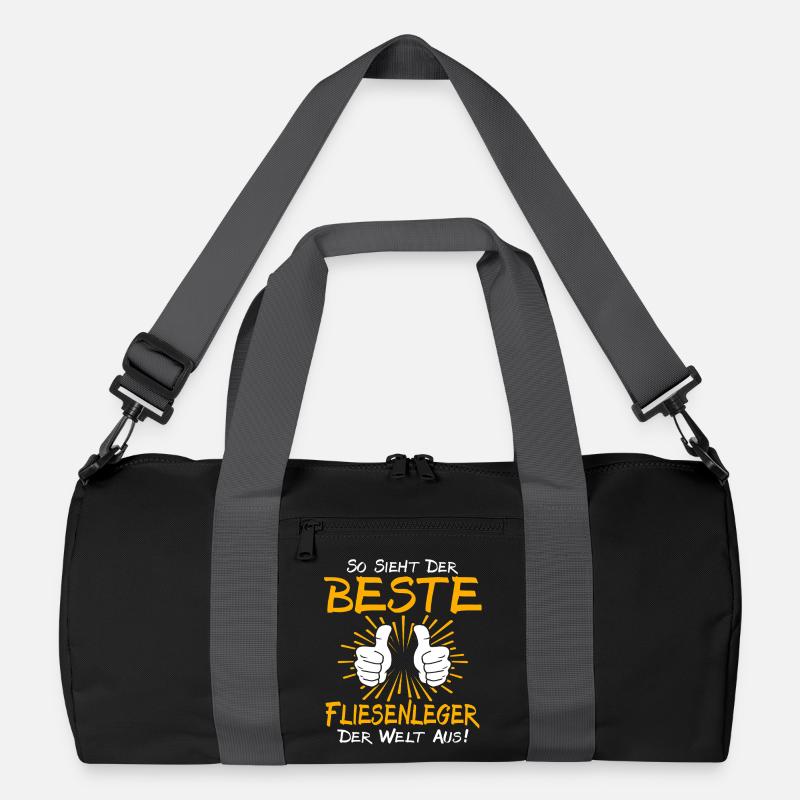 Fliesenleger Geschenkidee Recycelte Duffel Bag