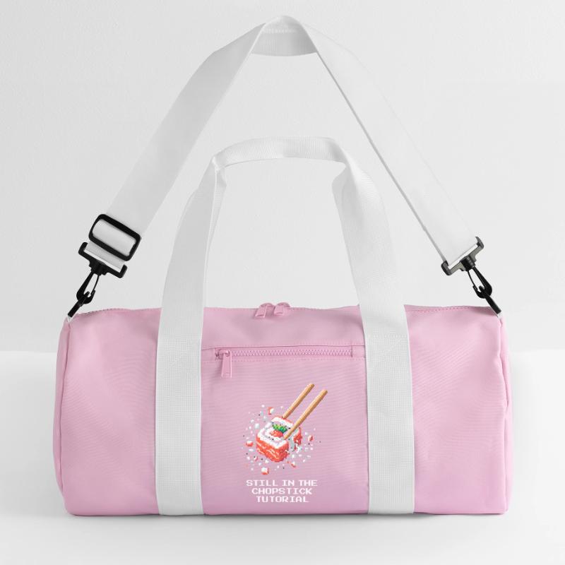 Noch im Stäbchen-Tutorial | Sushi Anfänger Recycelte Duffel Bag