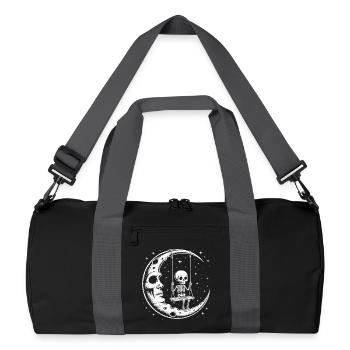 Moon Swing Skeleton - Recycled Duffel Bag - black/graphite grey - Front