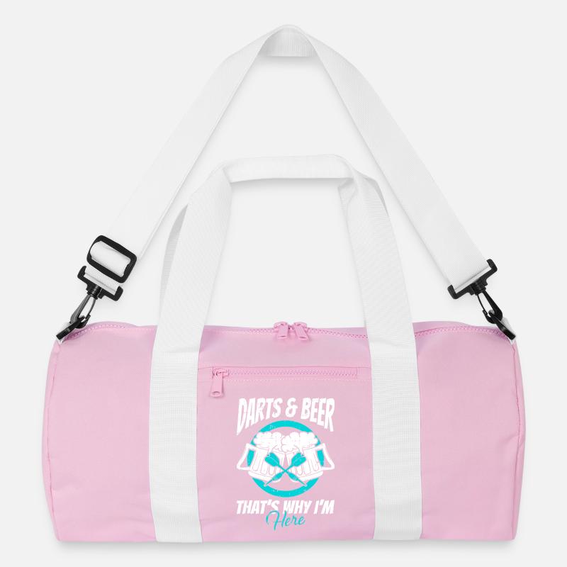 Darts & Bier – Darum bin ich hier Recycelte Duffel Bag