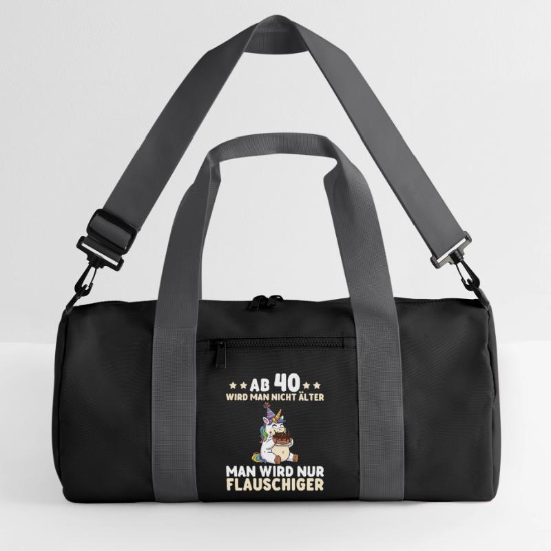 Licorne pour les 40 ans – On devient encore plus duveteux Sac de sport recyclé
