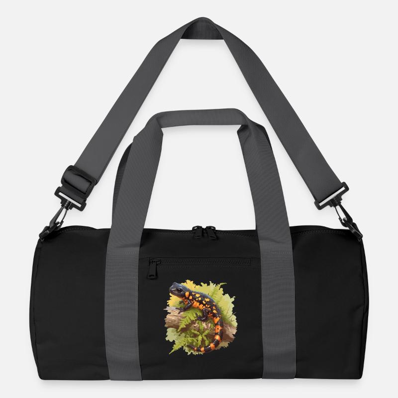 Fire Salamander Salamander Recycled Duffel Bag
