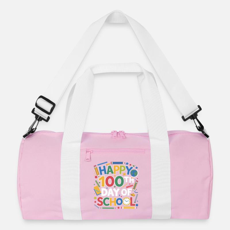 100th Day School Celebration Recycelte Duffel Bag