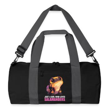 Fire Salamander Salamander - Recycled Duffel Bag - black/graphite grey - Front