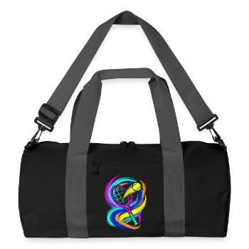 Tennis - Recycled Duffel Bag - black/graphite grey - Front