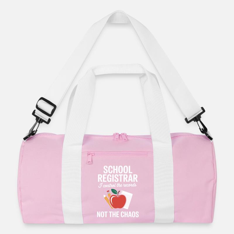 Schulsekretärin Front Office Schule Geschenk Recycelte Duffel Bag