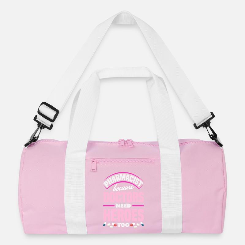 Pharmacists Doctors need heroes Pharmacy technicians Recycled Duffel Bag