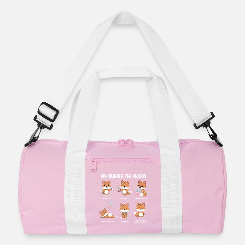 Fuchs Bubble Tea Meme Recycelte Duffel Bag