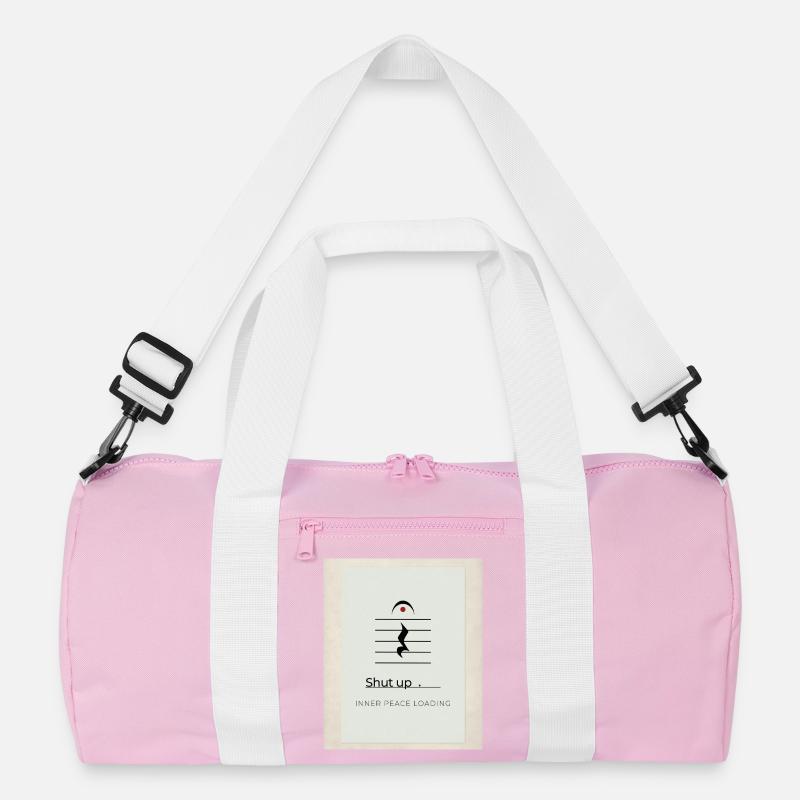 Shut up – Inner Peace Loading Design Recycled Duffel Bag