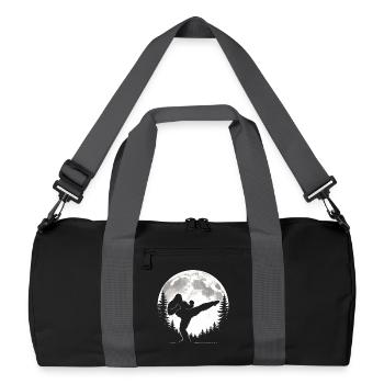 Bigfoot Kickboxing Moon - Recycled Duffel Bag - black/graphite grey - Front