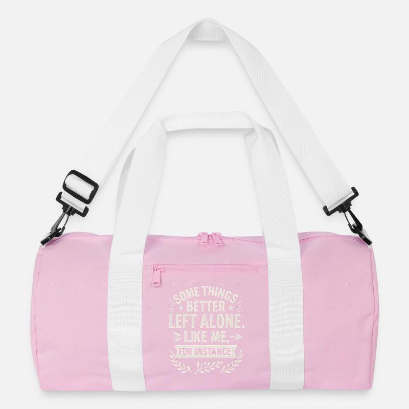 Lustiger Spruch Introvertierte Nerds Geschenkidee Recycelte Duffel Bag
