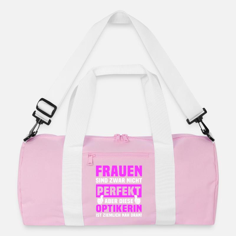 Optikerin Sprüche Recycelte Duffel Bag
