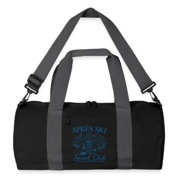 Après Ski Club Ski Goggles - Recycled Duffel Bag - black/graphite grey - Front
