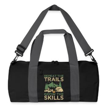 Chef scout Repeat The Trails Scout - Sac de sport recyclé - noir/gris graphite - Devant