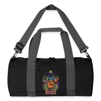 Scooby-Doo Scooby Mit Shaggy Rogers Halloween  - Recycelte Duffel Bag - Schwarz/Graphitgrau - Vorne