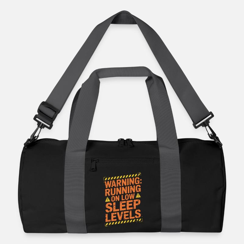 Pharmacist Student Warning Running Pharmaceutical Recycled Duffel Bag