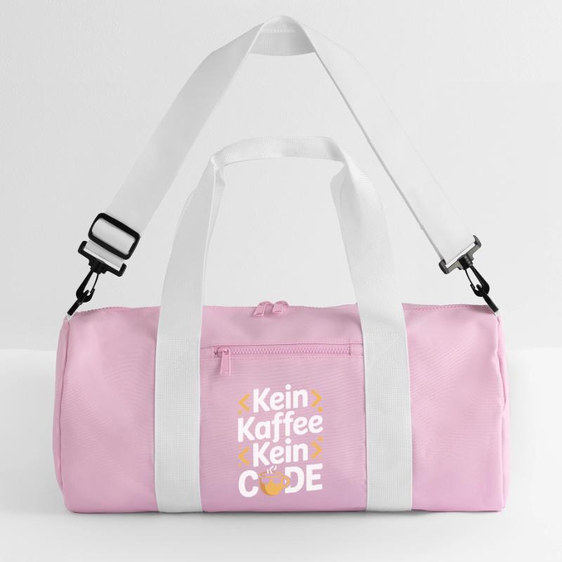 Kein Kaffee Kein Code Programmierer Informatiker Recycelte Duffel Bag