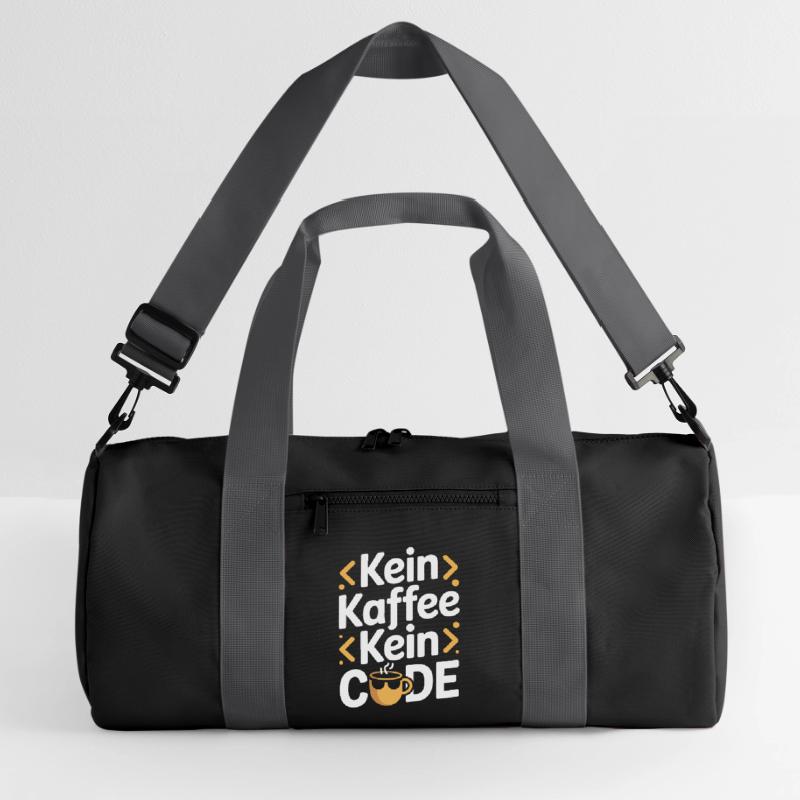 No Coffee No Code Programmeur Informaticien Sac de sport recyclé