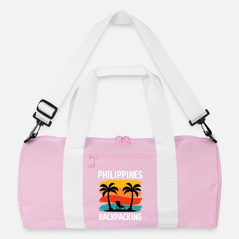 Philippines Backpacking Sunset Design Recycelte Duffel Bag