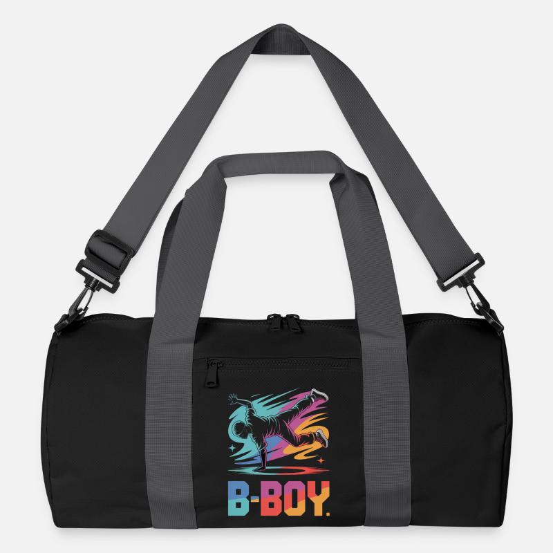 B-Boy Breakdance Streetstyle Breakdancer Recycelte Duffel Bag