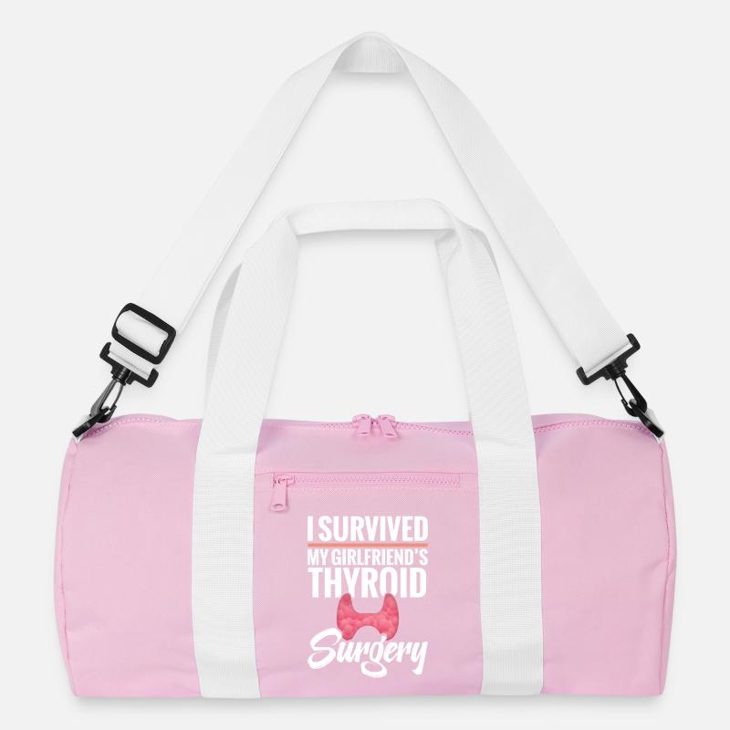 Schilddrüsenentfernung Freundin Schilddrüse Recycelte Duffel Bag