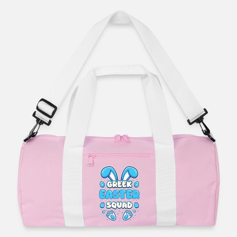 Greek Easter Squad Pascha Happy Easter Recycled Duffel Bag