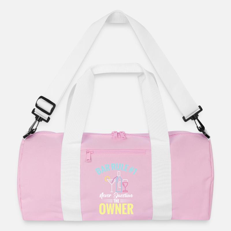  Bartender Waitress Bar Owner Cocktail Lover Pub Recycled Duffel Bag