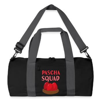 Escouade grecque de Pâques orthodoxe - Sac de sport recyclé - noir/gris graphite - Devant