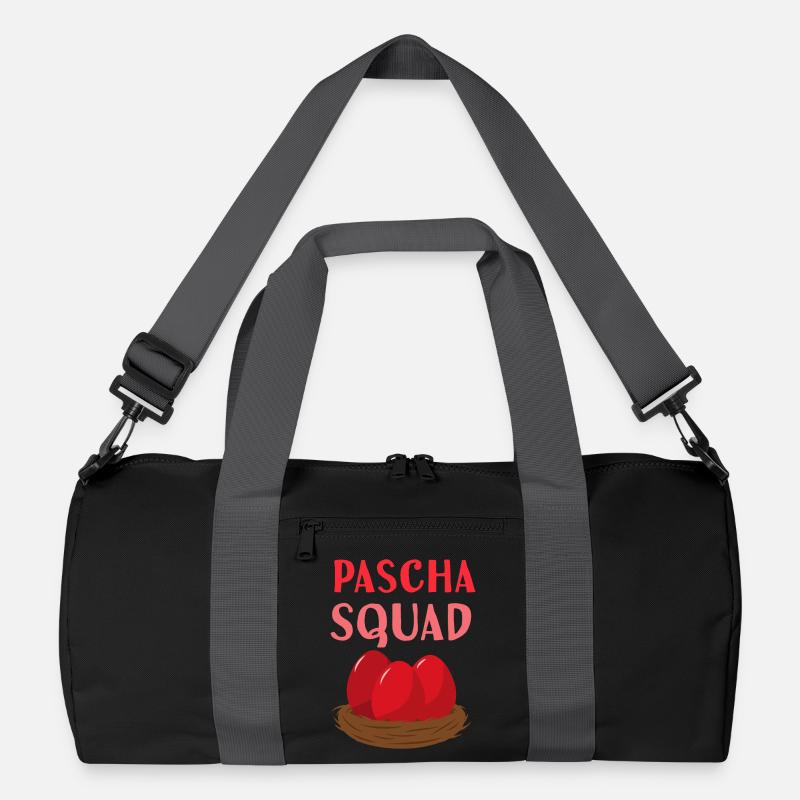 Greek Easter Pascha Squad Orthodox Easter Recycled Duffel Bag
