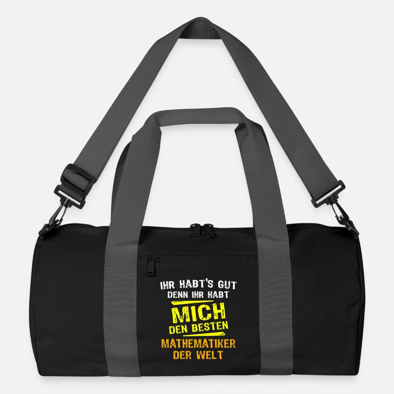 Mathematiker Geschenk Recycelte Duffel Bag