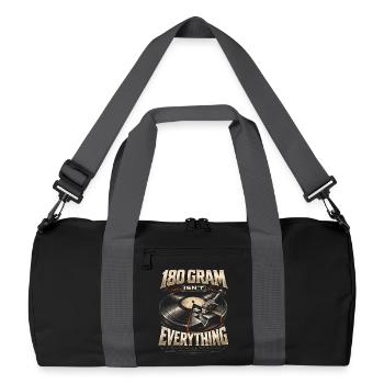 Vinyl Collector Record Collector Vinyl Records - Recycled Duffel Bag - black/graphite grey - Front
