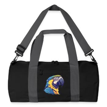 Macaw's Era - Recycled Duffel Bag - black/graphite grey - Front