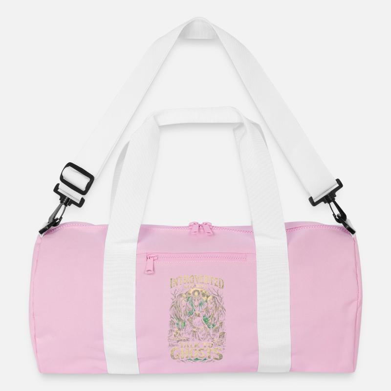Friedhof Goth Introverted But Will Talk To Ghosts Recycelte Duffel Bag