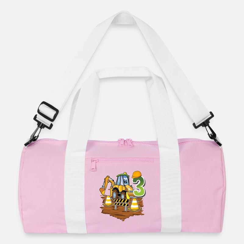 3 Bagger 3. Geburtstag Recycelte Duffel Bag