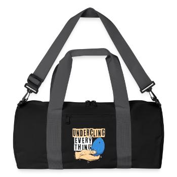 Indoor Climbing Indoor Climbing - Recycled Duffel Bag - black/graphite grey - Front