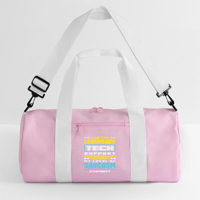 Legendärer Tech Support Sarkasmus IT Admin Recycelte Duffel Bag