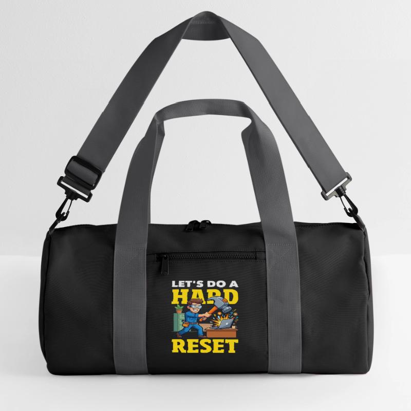 Faisons un ordinateur marteau à réinitialisation complète Sac de sport recyclé