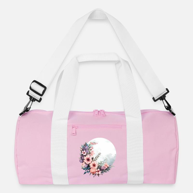 Wildflower Spring Happy Easter Ostara Recycled Duffel Bag