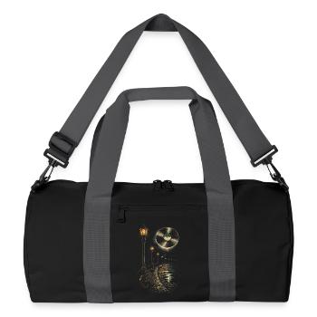 Vinyl Collector Record Collector Vinyl Records - Recycled Duffel Bag - black/graphite grey - Front