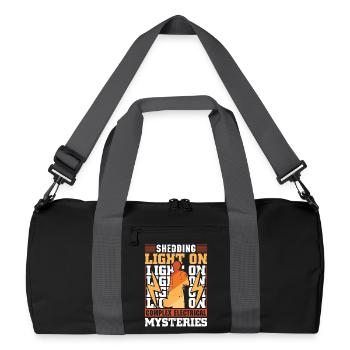 Électricien, technicien en électronique, électricien - Sac de sport recyclé - noir/gris graphite - Devant