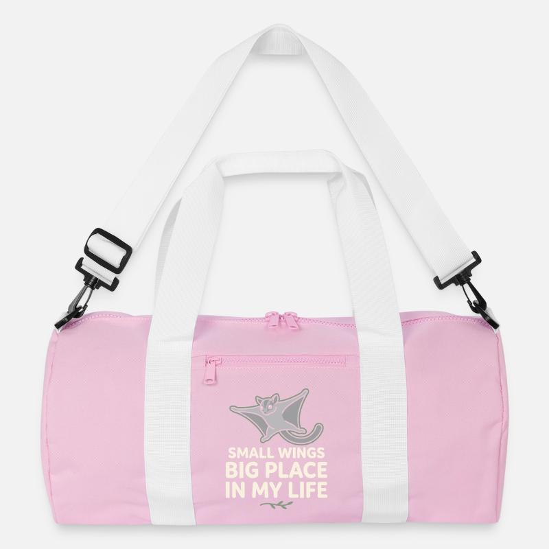 Sugar Glider Mom Exotic Pet Lover Recycled Duffel Bag