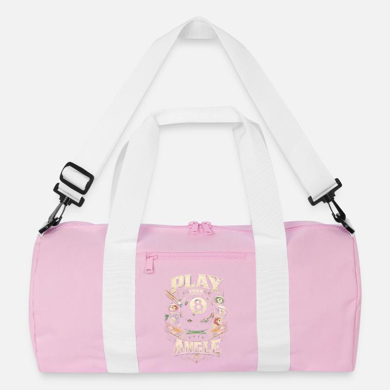 8-Ball Billard Play Your Angle Recycelte Duffel Bag