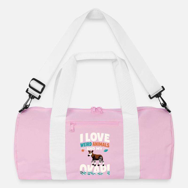 Okapi-liebhaber Okapi-tier Seltene Tierweltliebe Recycelte Duffel Bag